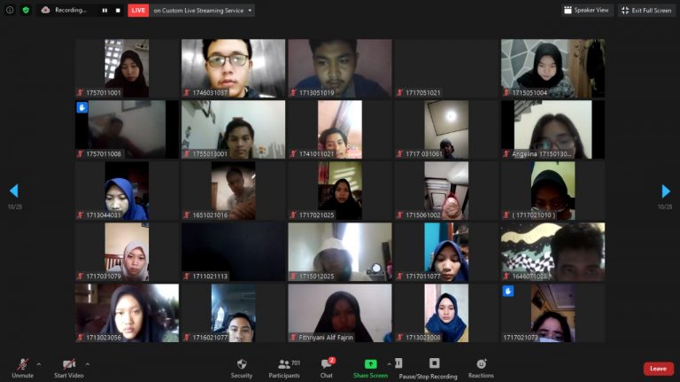 945 Mahasiswa Ikuti Pembekalan KKN Daring 