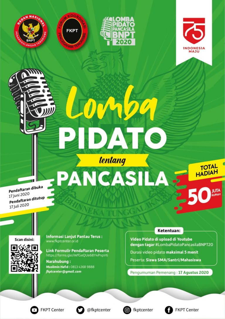 Lomba Pidato Pancasila BNPT