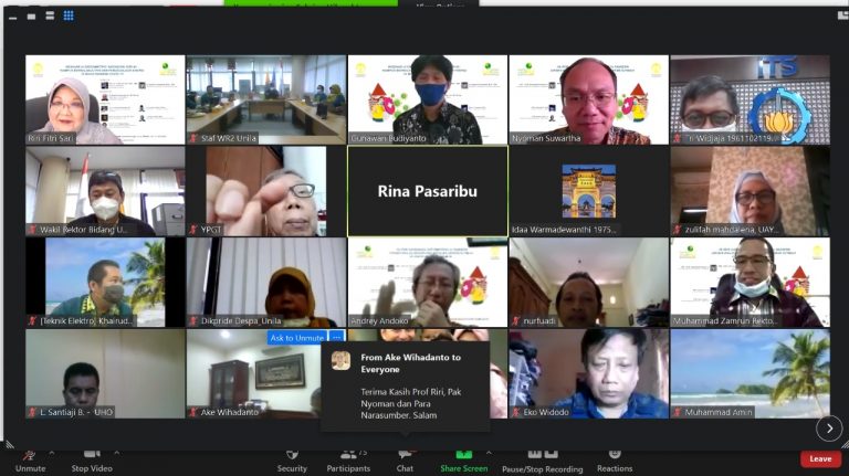 Unila Target 10 Besar Greenmetric Nasional