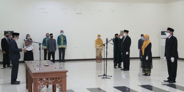 pelantikan 3 pejabat baru