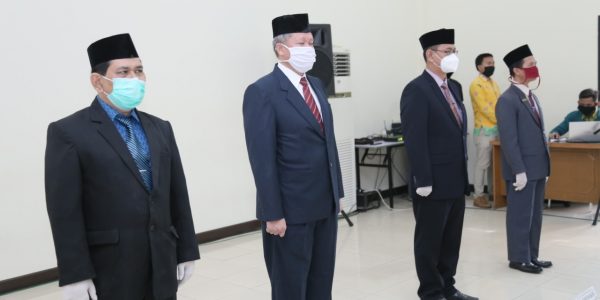 pelantikan 3 pejabat baru