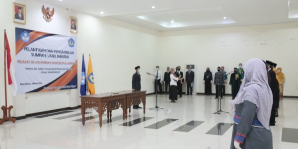 pelantikan 3 pejabat baru