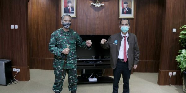 Audiensi Rektor dan Danrem 043 Gatam