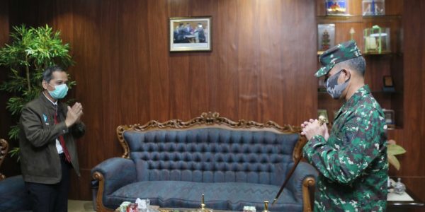 Audiensi Rektor dan Danrem 043 Gatam