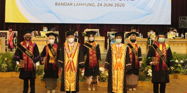 Prosesi Wisuda Daring Unila