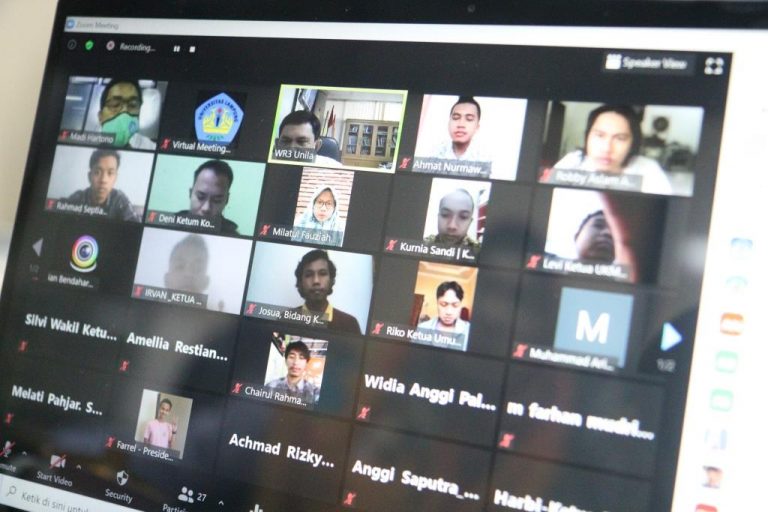 Pembahasan Program Kerja UKM Unila