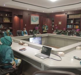 Audiensi Rektor dan Komandan Brigif