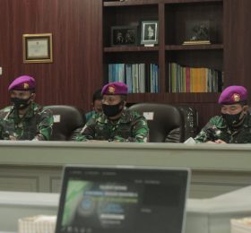 Audiensi Rektor dan Komandan Brigif