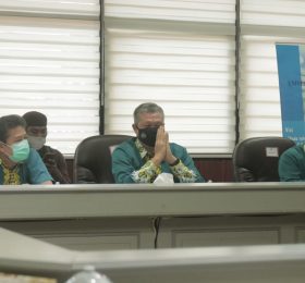 Audiensi Rektor dan Komandan Brigif