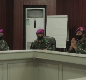 Audiensi Rektor dan Komandan Brigif