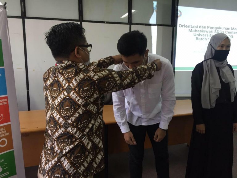 Pengukuhan Magang SDGs Center Batch 1-2
