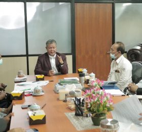 Pertemuan Unila dan Radar Lampung