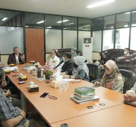 Pertemuan Unila dan Radar Lampung