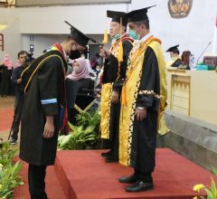 Unila Mewisuda 447 lulusan Periode VI 2019-2020 Secara Daring