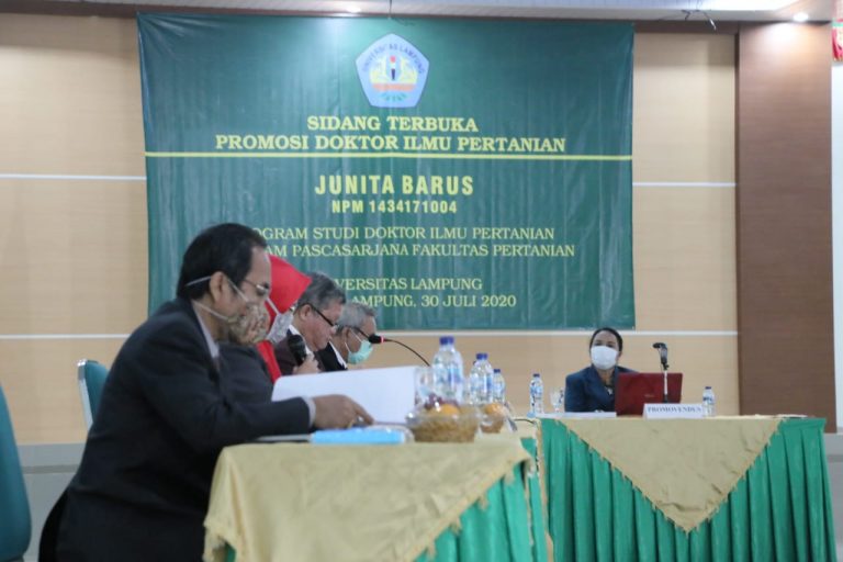 Sidang Terbuka Promosi Doktor Ilmu Pertanian