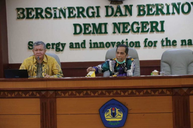 Rapat Evaluasi Capaian Peringkat Unila