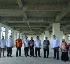 Audit Pisah Batas Gedung Pascasarjana Unila oleh BPKP Lampung