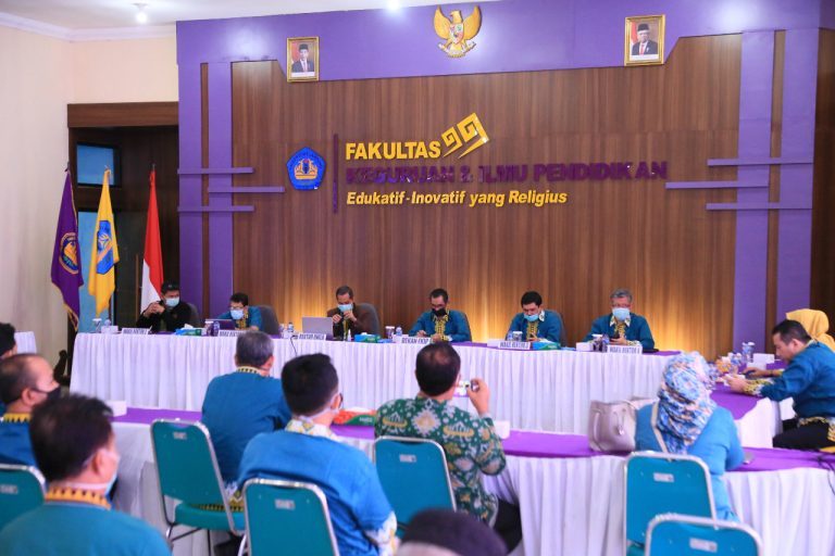 Kunjungi FKIP, Rektor Dorong Peningkatan Akreditasi Prodi