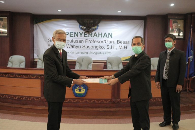 Unila Tambah Lagi Satu Guru Besar 