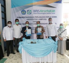 Penandatanganan Nota Kesepahaman Unila dan BPJS Kesehatan