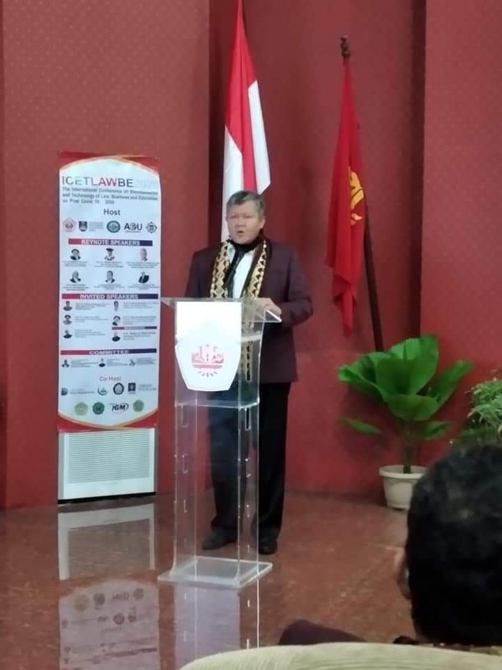 FH Unila Tuan Rumah Virtual Konferensi Internasional