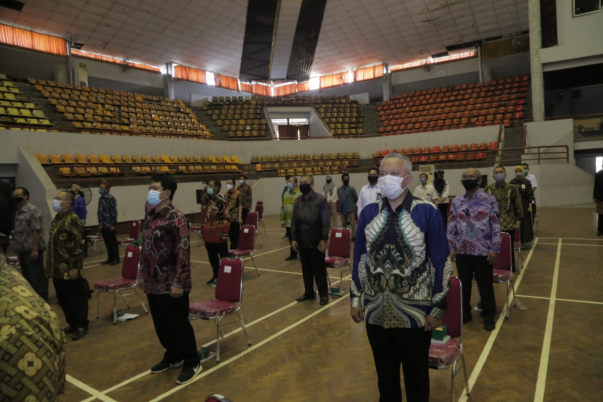 Para Undangan yang Hadir pada Dies Natalis ke-55 Unila