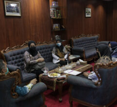 Rektor Terima Audiensi Kepala Kantor Bahasa Provinsi Lampung