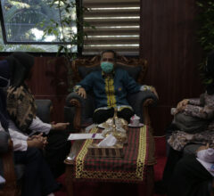 Rektor Terima Audiensi Kepala Kantor Bahasa Provinsi Lampung