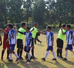 Pembukaan Laga Persahabatan Sepak Bola Peringati Dies Unila ke-55