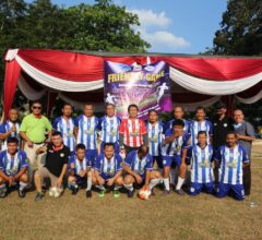 Pembukaan Laga Persahabatan Sepak Bola Peringati Dies Unila ke-55