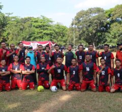 Pembukaan Laga Persahabatan Sepak Bola Peringati Dies Unila ke-55