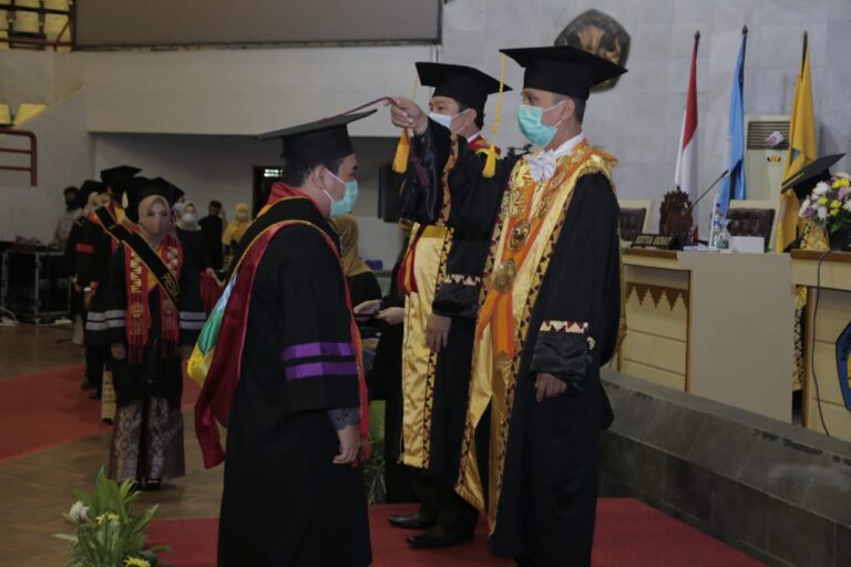 Wisuda Daring Periode I, Unila Luluskan 1.040 Mahasiswa