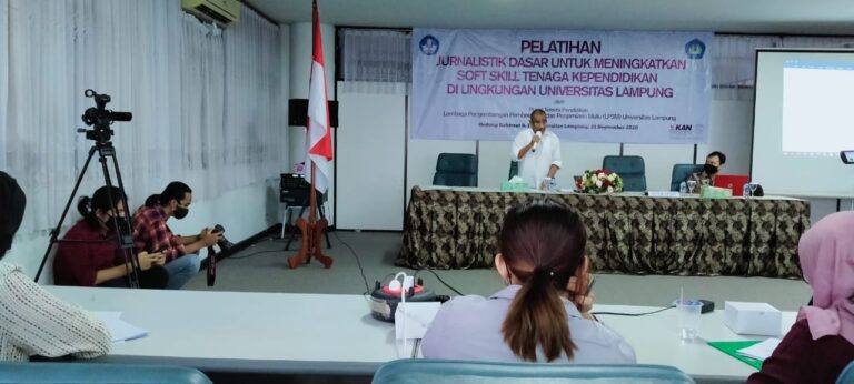 Tingkatkan Softskill, 33 Peserta Ikuti Pelatihan Jurnalistik Dasar