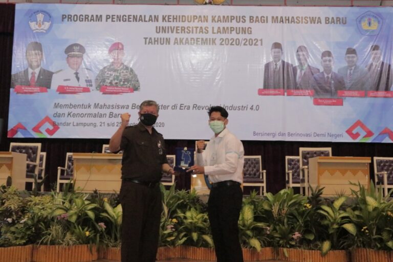 Narasumber PKKMB 2020, Prof. Suharso Ulas Kesadaran Lingkungan Hidup 