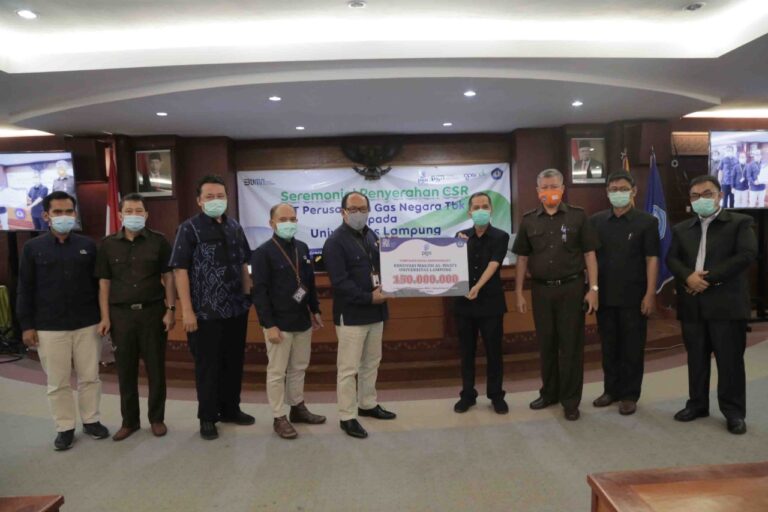 Unila Terima CSR 150 Juta dari PGN