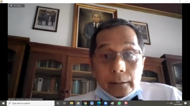 Rektor Beri Sambutan Kegiatan PSAP Doktor Pendidikan FKIP