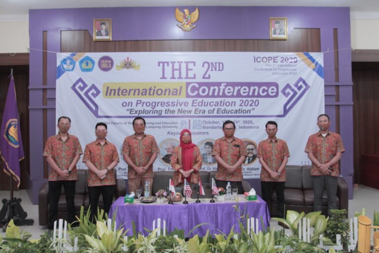 FKIP Unila Gelar the 2nd ICOPE 2020 Secara Daring