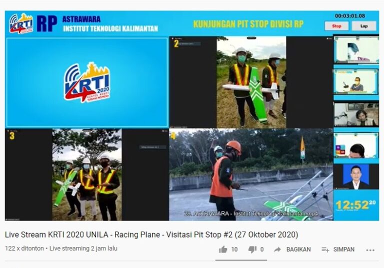 URO Unila Berlaga di KRTI 2020