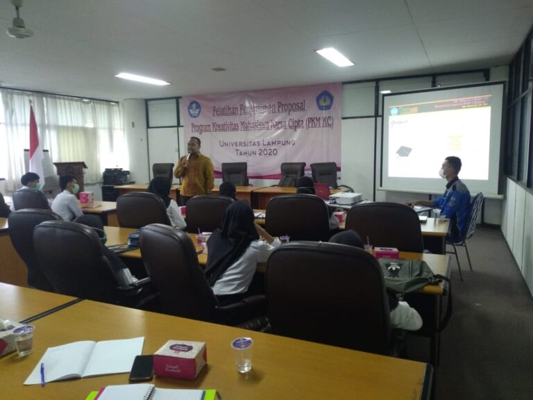 Kegiatan Diklat Mahasiswa KIP Kuliah Unila 2020