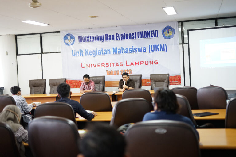 Monev Unit Kegiatan Mahasiswa Unila