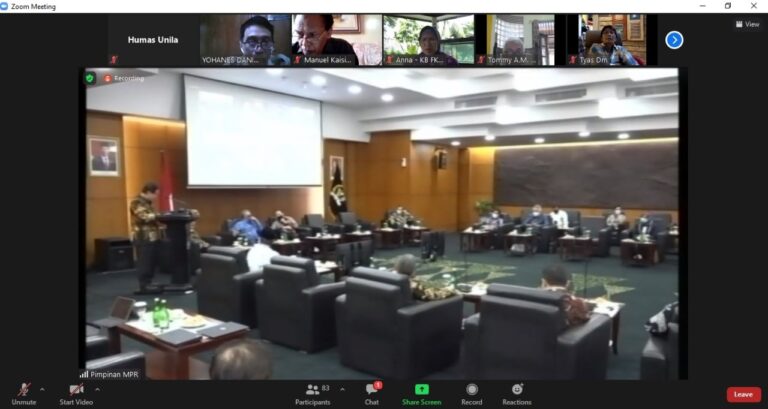 Rektor Menjadi Pembahas pada FGD Kebangsaan Berperadaban