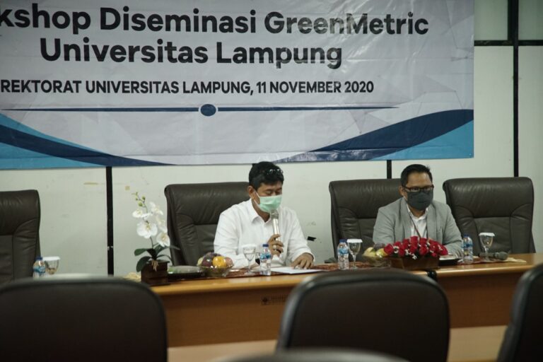 Workshop Diseminasi GreenMetric Universitas Lampung