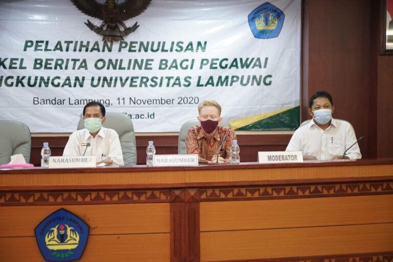 Subbagian Humas Adakan Pelatihan Menulis Artikel Online