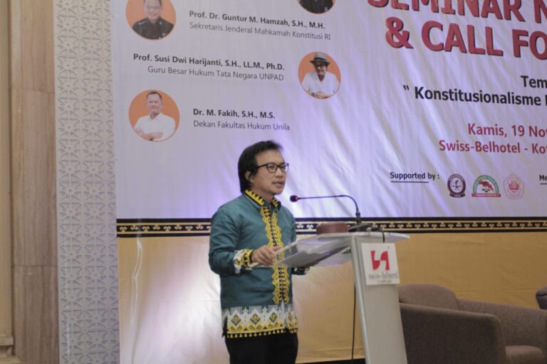 LPPM Gelar Semnas Konstitusionalisme di Tengah Pandemi