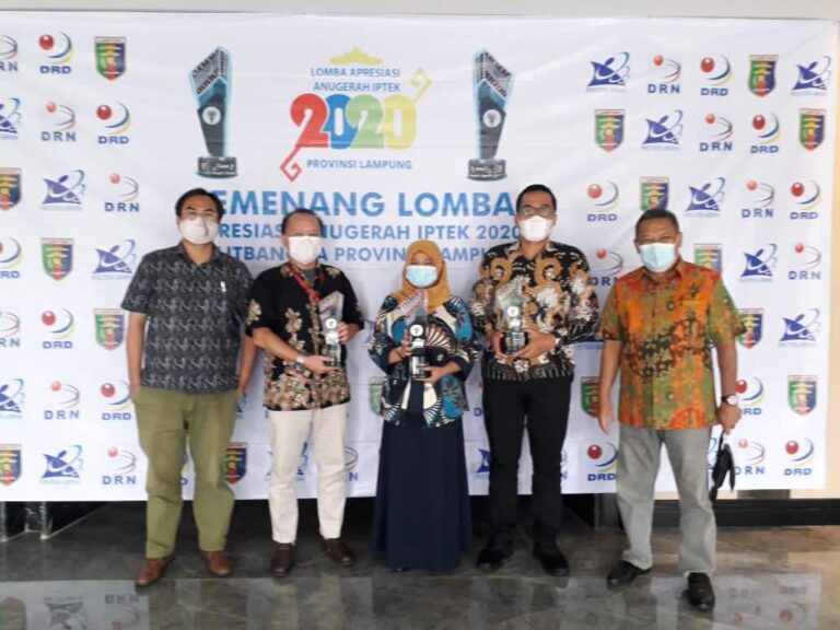 4 Dosen Unila Raih Anugerah IPTEK Lampung 2020