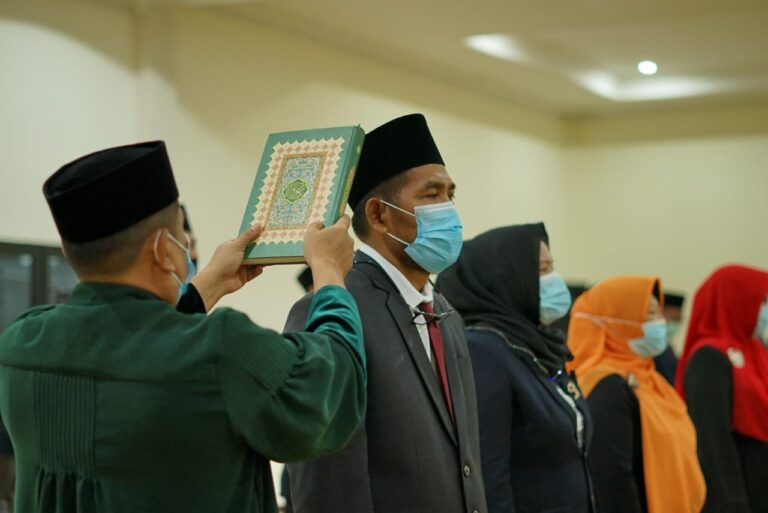 Pelantikan Pejabat Fungsional di Lingkungan Unila