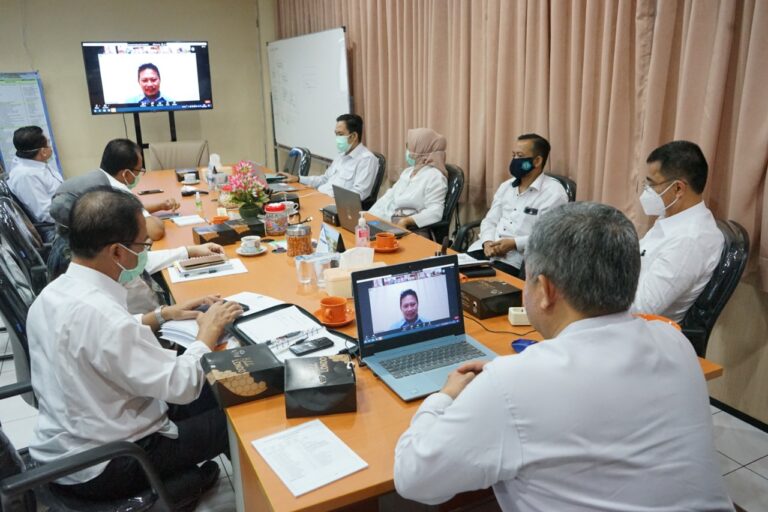 Rapat Pembahasan Target Kontrak Kinerja Pemimpin PTN BLU 2021