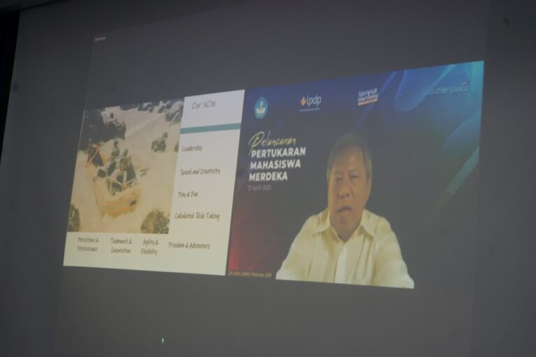 Peluncuran Program Pertukaran Mahasiswa Merdeka