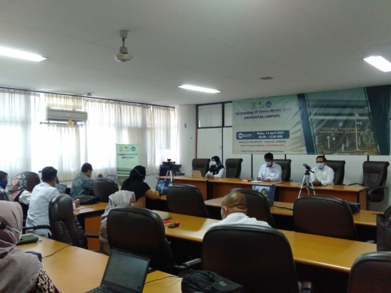 Unila Komitmen Tingkatkan Mutu dan Capaian Kampus Berkelanjutan