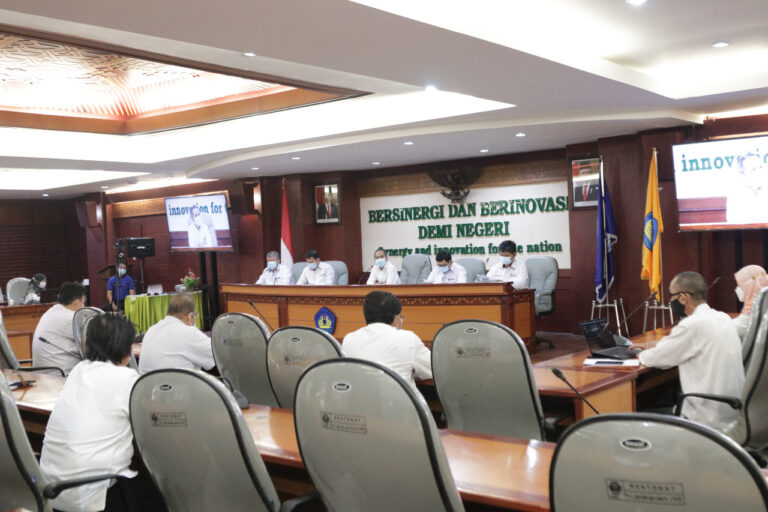 Persiapkan Monev 8 IKU, Unila Gelar Rapat